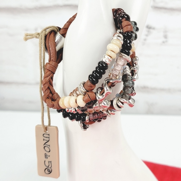 2016 Uno de 50 "Liana" Bracelet NWT! PUL1444 - Picture 5 of 13